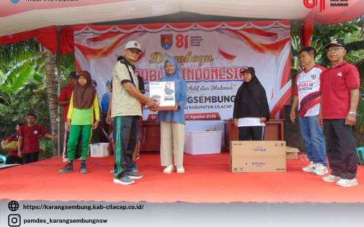 Senam Massal memperingati HUT ke-81 RI
