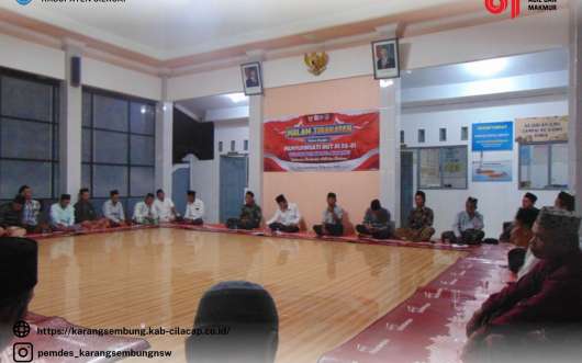 Do'a Bersama Memeperingati HUT ke-81 RI