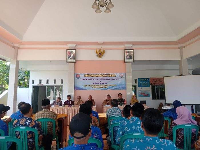Musyawarah Desa Pembentukan Tim Penyusun RKPDes Tahun 2025, Rembuk Stunting dan Pembentukan Panitia HUT RI ke 79 Tingkat Desa Karangsembung