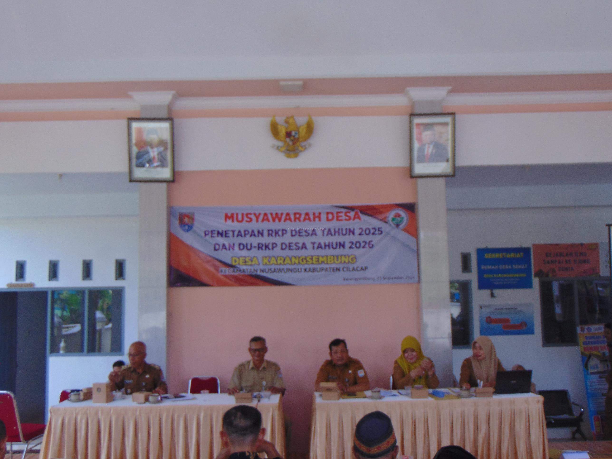 Musyawarah Desa Penetapan RKPDes tahun 2025 dan DU-RKPDes tahun 2026