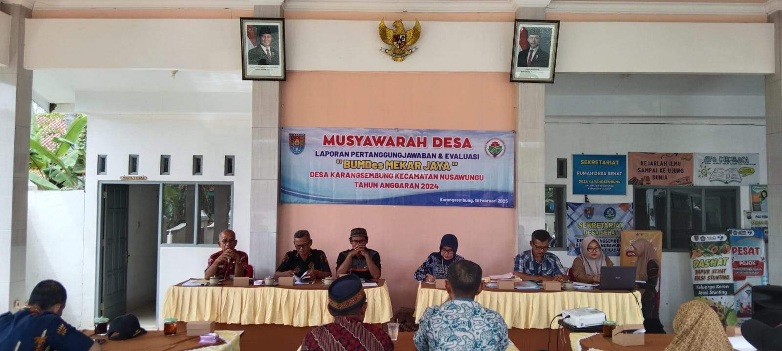 Musdes Laporan Pertanggungjawaban & Evaluasi 